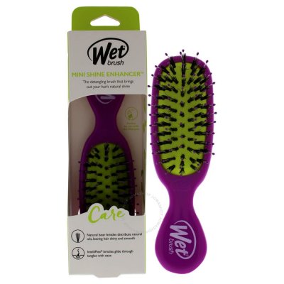 Wet Brush Mini Shine Enhancer Care Brush Purple