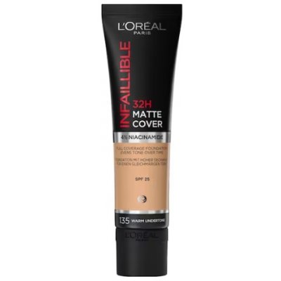 L'Oreal Paris Make up Infaillible 32H Matte Cover 135 Warm Undertone 30ml