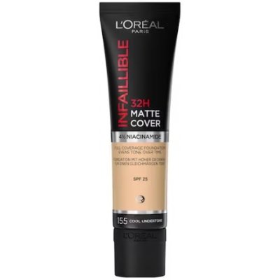 L'Oreal Paris Make up Infaillible 32H Matte Cover 155 Cool Undertone 30ml