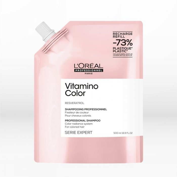 L΄Oreal Professionnel Serie Expert Vitamino Color Eco Refill Shampoo 500ml