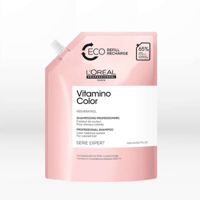 L'oreal  Professionnel Serie Expert Vitamino Color Eco Refill Shampoo 1500ml