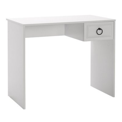 Γραφείο εργασίας Hampton Megapap χρώμα λευκό 90x51x75εκ.