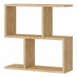 Βοηθητικό τραπεζάκι Homemania Megapap χρώμα φυσικό οξιάς 60x20x60εκ.