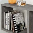 Βοηθητικό τραπεζάκι Homemania Megapap χρώμα γκρι ρετρό 60x20x60εκ.