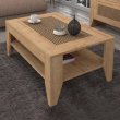 Τραπεζάκι σαλονιού Madura Megapap χρώμα sapphire oak 90x60x40εκ.