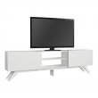 Έπιπλο τηλεόρασης Jarvis Megapap χρώμα λευκό 180x31,3x58εκ.