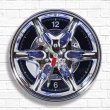 The Source Led Wheel Rim Clock- Φωτιζόμενο Ρολόι Τοίχου σε Σχήμα Τροχού