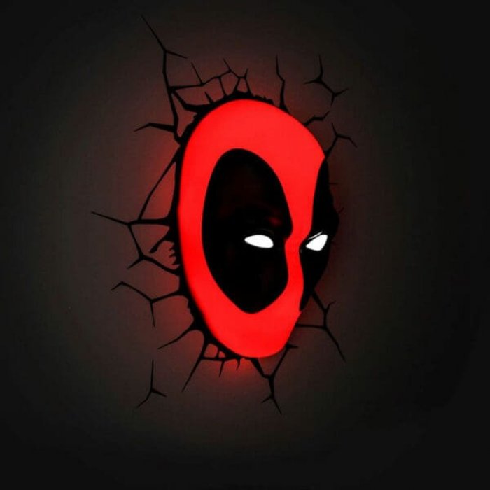 3D Light FX – 3DL – Marvel Deadpool 3D Deco Light