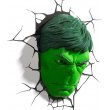 3D Light FX – 3DL – Marvel Hulk Face 3D Deco Light