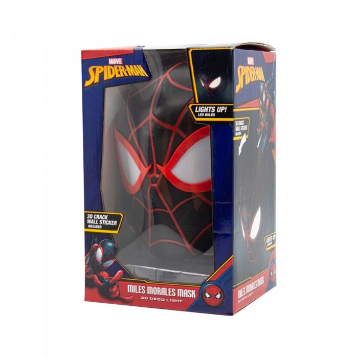 3D Light FX – 3DL – Marvel Spiderman Miles Morales Face