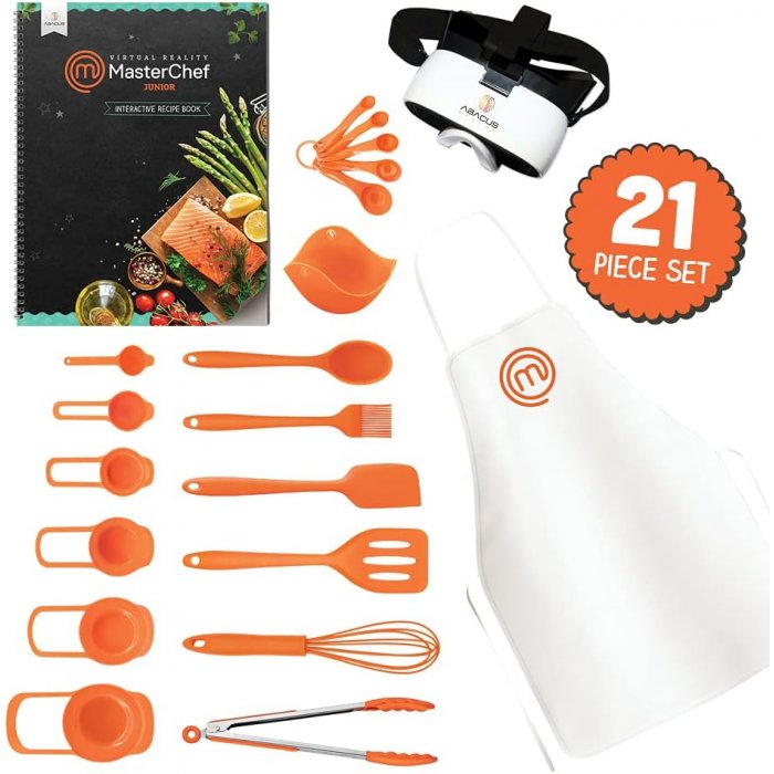 Abacus Brands VR MasterChef Junior Σετ εικονικής πραγματικότητας – Πολυτελές Σετ Δώρου Για ηλικίες 8 έως 13 ετών – Περιλαμβάνει Γυαλιά VR