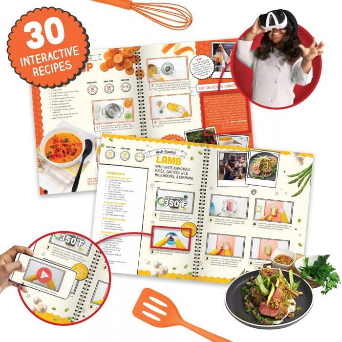 Abacus Brands VR MasterChef Junior Σετ εικονικής πραγματικότητας – Πολυτελές Σετ Δώρου Για ηλικίες 8 έως 13 ετών – Περιλαμβάνει Γυαλιά VR