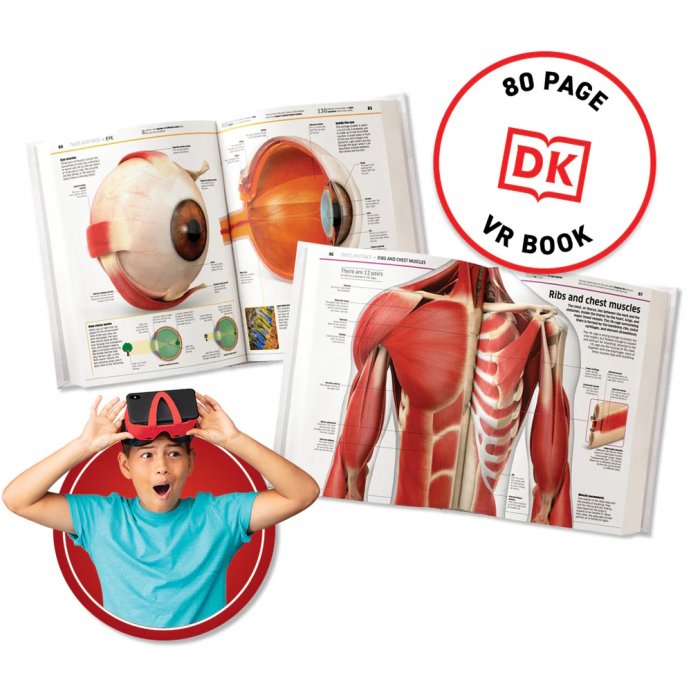 Abacus Brands VR Giftbox Human Body! Σετ εικονικής πραγματικότητας – Πολυτελές Σετ Δώρου Για ηλικίες 8 ετών και άνω – Περιλαμβάνει Γυαλιά VR