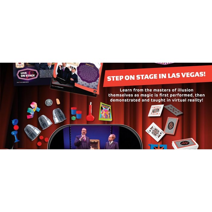 Abacus Brands Penn & Teller VR Magic Lab Σετ διαδραστικής εκμάθησης & εικονικής πραγματικότητας – Πολυτελές Σετ Δώρου Για ηλικίες 8 έως 12 ετών – Περιλαμβάνει Γυαλιά VR