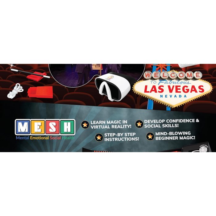 Abacus Brands Penn & Teller VR Magic Lab Σετ διαδραστικής εκμάθησης & εικονικής πραγματικότητας – Πολυτελές Σετ Δώρου Για ηλικίες 8 έως 12 ετών – Περιλαμβάνει Γυαλιά VR