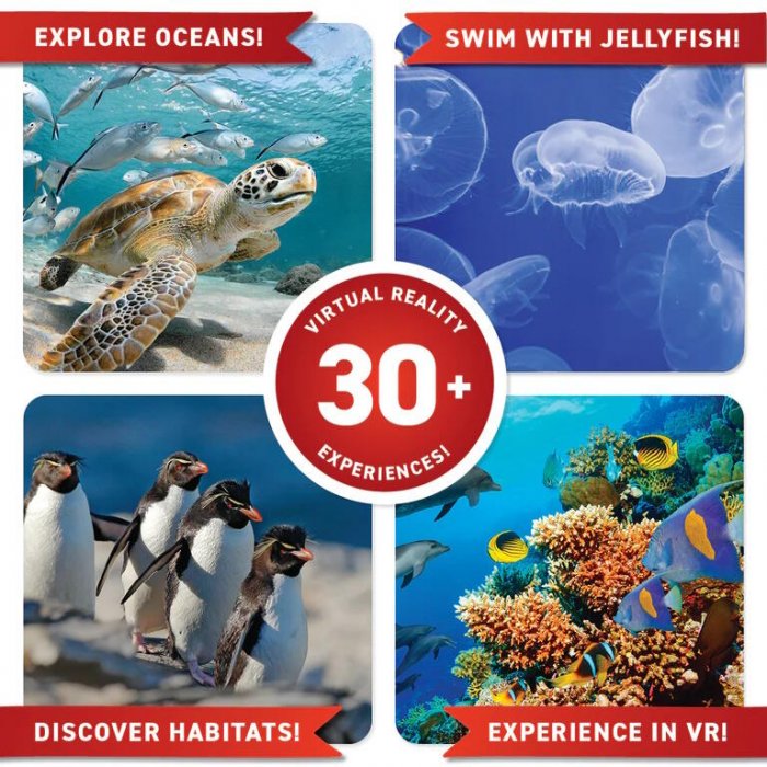 Abacus Brands VR Giftbox Oceans! Σετ εικονικής πραγματικότητας – Πολυτελές Σετ Δώρου Για ηλικίες 8 έως 12 ετών – Περιλαμβάνει Γυαλιά VR