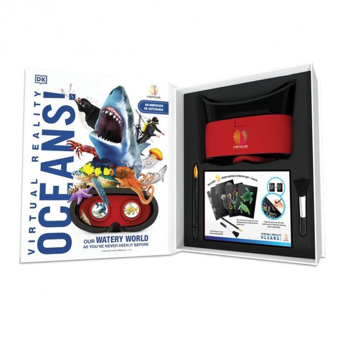 Abacus Brands VR Giftbox Oceans! Σετ εικονικής πραγματικότητας – Πολυτελές Σετ Δώρου Για ηλικίες 8 έως 12 ετών – Περιλαμβάνει Γυαλιά VR