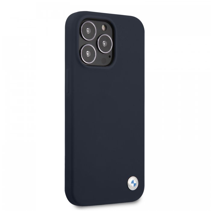 BMW Signature Collection Back Cover Θήκη προστασίας από σιλικόνη – iPhone 13 Pro Max (Navy Blue)