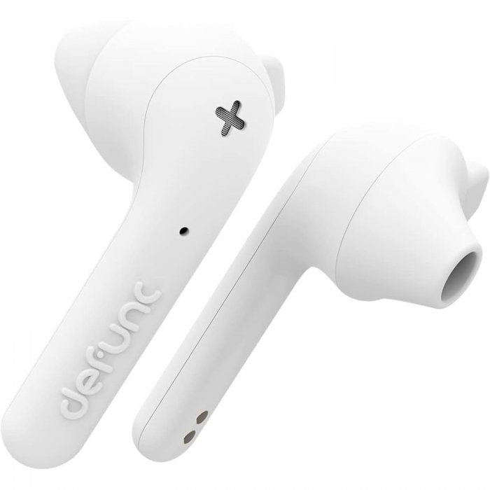 Defunc TRUE BASIC Bluetooth 5.2 Ασύρματα True Wireless Ακουστικά με θήκη (λευκό)