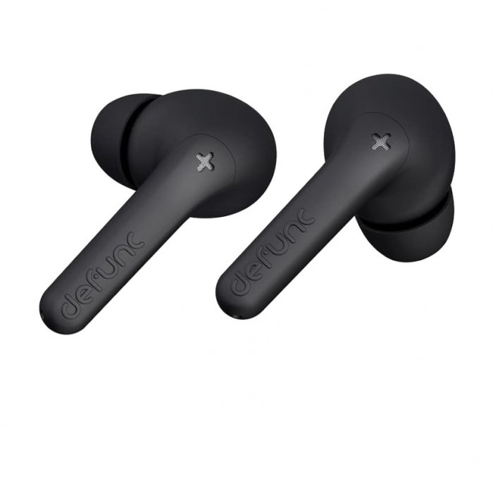 Defunc TRUE AUDIO Bluetooth 5.3 Ασύρματα True Wireless Ακουστικά με θήκη (μαύρο)