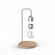 Designnest® Levitating Light Bulb |Table Lamp| Μαγνητικό αιωρούμενο επιτραπέζιο φωτιστικό (ασημί)