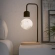 Designnest® Levitating Lamp |Moon| Μαγνητικό αιωρούμενο επιτραπέζιο φωτιστικό (μαύρο)