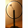 DesignNest Enso Floating Lamp Σφαιρική διακοσμητική λάμπα διαμέτρου 30 εκατοστών με ροοστάτη αφής (Μαύρο)