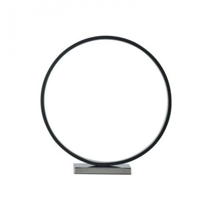 Designnest Round Table Lamp |Heng| Σφαιρική διακοσμητική λάμπα διαμέτρου 35 εκατοστών με ροοστάτη (Μαύρο)