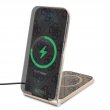 Guess “4G Logo Collection” Magnetic Desk Charger Αναδιπλούμενος Οικιακός Μαγνητικός ταχυφορτιστής ισχύος 15W σε χρώμα καφέ (GUDCFAL4PEGW)