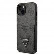 Guess “Triangle Logo Collection” Θήκη προστασίας με υποδοχή για πιστωτικές κάρτες – iPhone 14 Plus (Μαύρο)