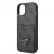 Guess “Triangle Logo Collection” Θήκη προστασίας με υποδοχή για πιστωτικές κάρτες – iPhone 14 Plus (Μαύρο)