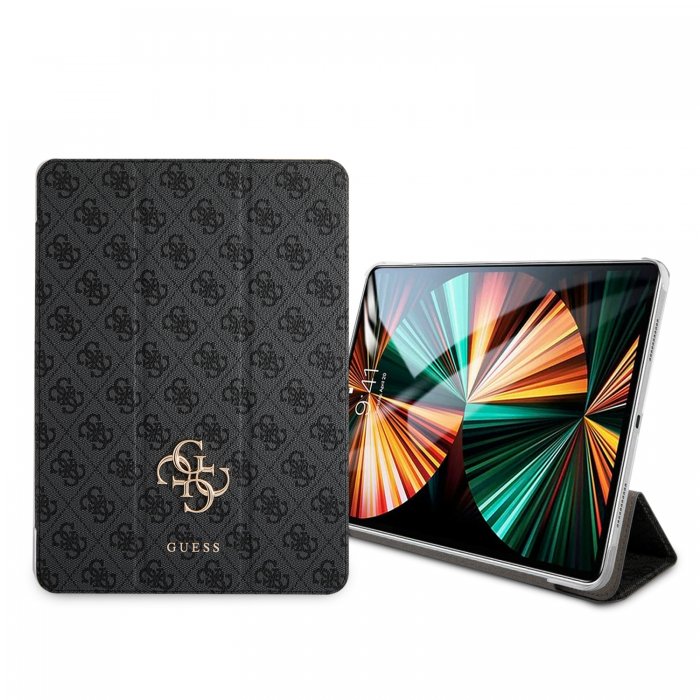 Guess 4G Logo Saffiano Collection Book Cover Θήκη κατάλληλη για Apple iPad Pro 2021 11