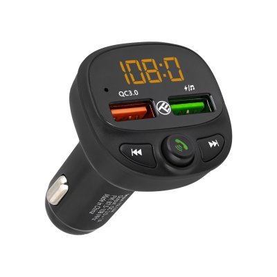 Tellur Bluetooth Car FM Transmitter FMT-B7, Black