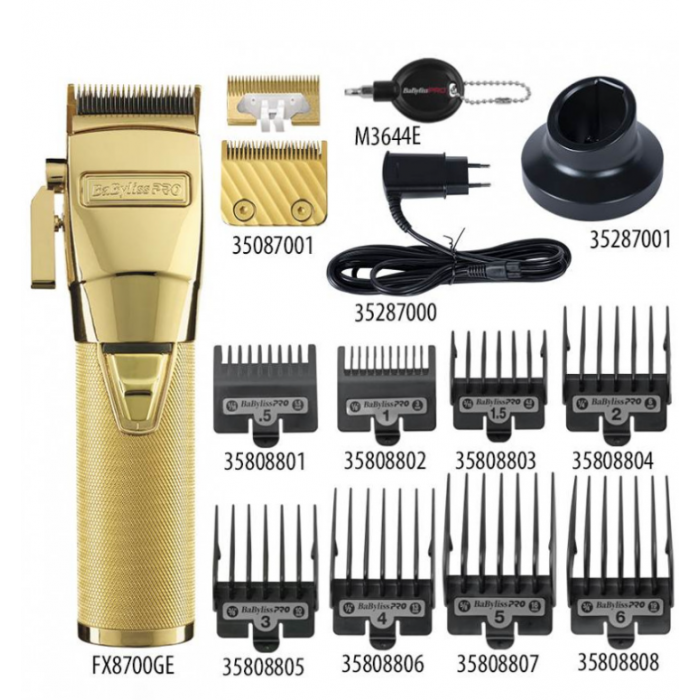 Babyliss Pro 4Artists FX8700GE Επαγγελματική Κουρευτική Μηχανή Χρυσό