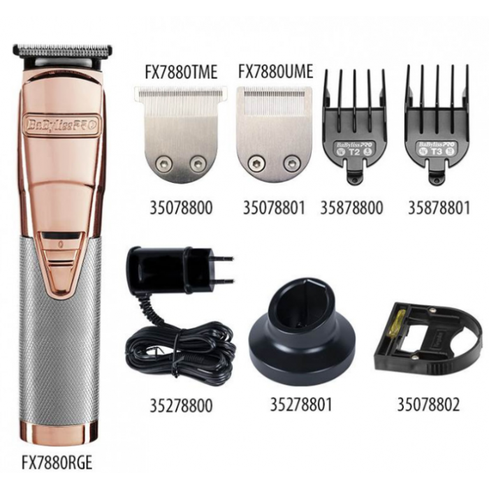 Babyliss Pro FX7880RGE 4Artists Trimmer Ροζ Χρυσό