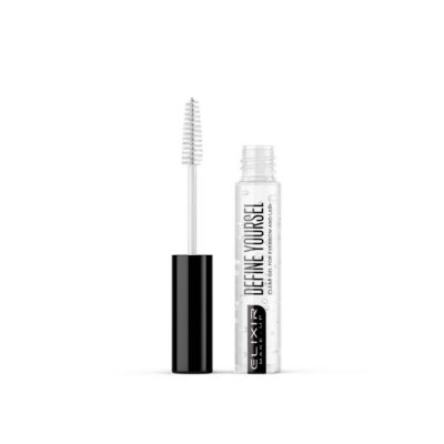 Μάσκαρα φρυδιών Elixir Make Up Clear Gel Brows & Lashes Mascara Transparent #742 8ml