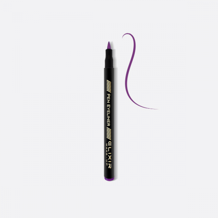 Elixir Make Up Eyeliner Pen 889D Μελιτζανί