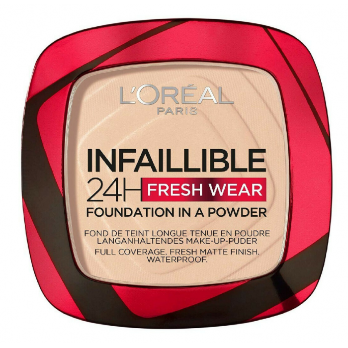 LOreal Paris Infaillible 24h Fresh Wear Foundation In A Powder 020 Ivory 9gr