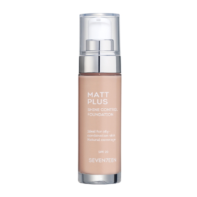 Seventeen Make up Matt Plus Liquid Make Up SPF20 01 Light Beige 30ml