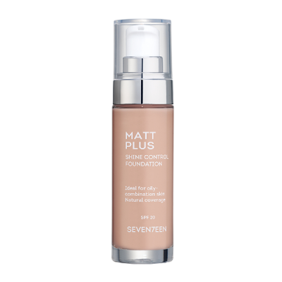 Seventeen Make up Matt Plus Liquid Make Up SPF20 02 Rosy Beige 30ml