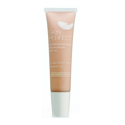 Seventeen Make up Skin Perfect Ultra Coverage Waterproof Liquid Make Up SPF15 01 15ml