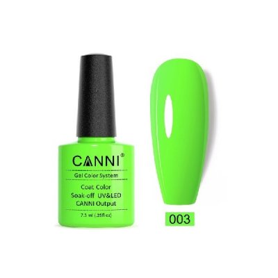 Canni Gel Color System 003 Neon Lime 7.3ml