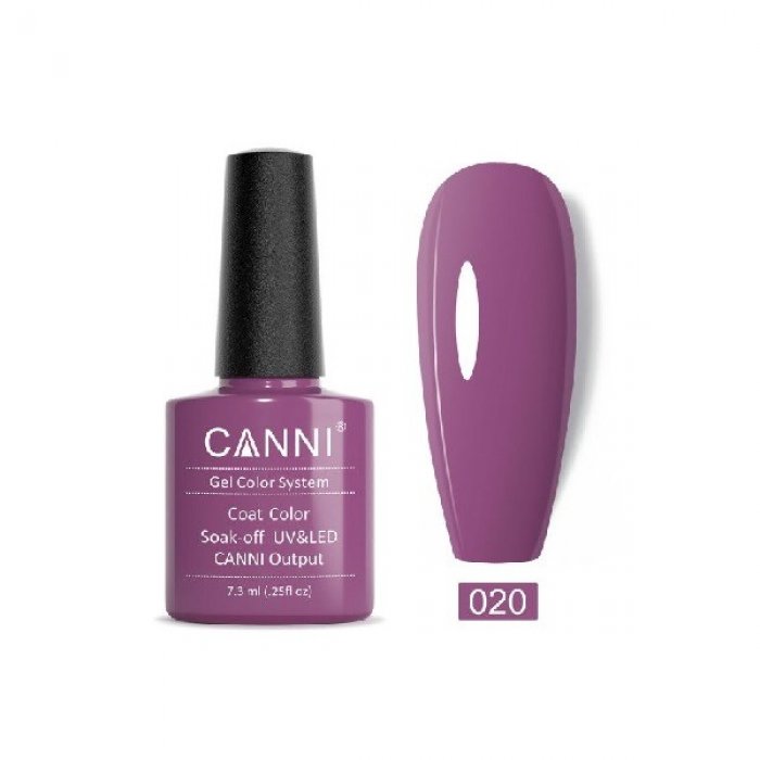 Canni Gel Color System 020 Enchanted Purple 7.3ml