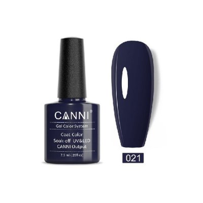 Canni Gel Color System 021 Dark Grey Blue 7.3ml