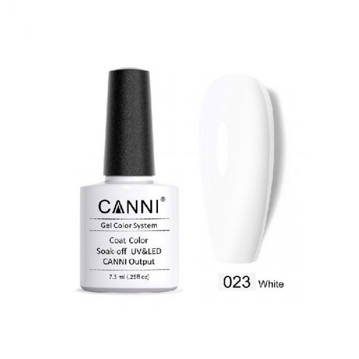 Canni Gel Color System 023 Pure White 7.3ml