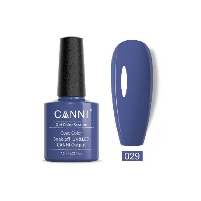 Canni Gel Color System 029 Pale Purple Blue 7.3ml