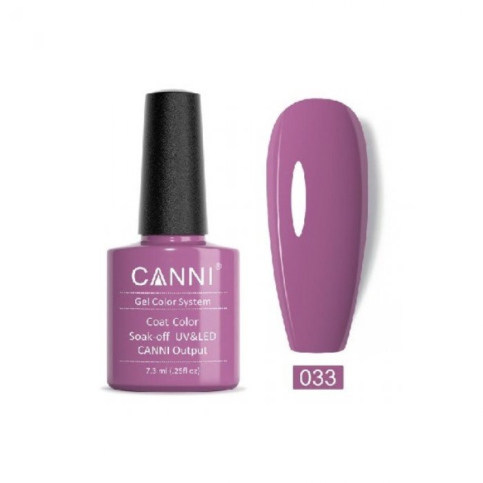 Canni Gel Color System 033 Grey Violet 7.3ml