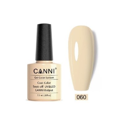 Canni Gel Color System 060 Light Nude Pink 7.3ml