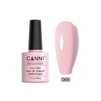 Canni Gel Color System 068 Romantic Pink  7.3ml