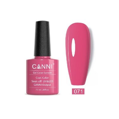 Canni Gel Color System 071 Pale Violet  Red  7.3ml